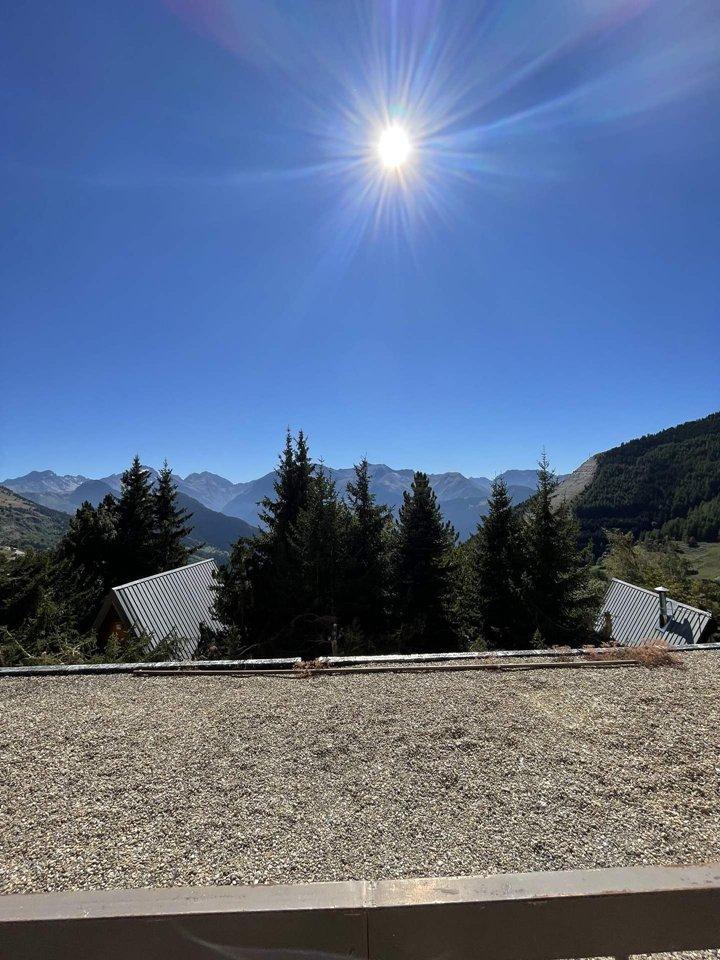 Soggiorno sugli sci Studio per 4 persone (I1) - Résidence Santa Monica - Alpe d'Huez - Terrazza