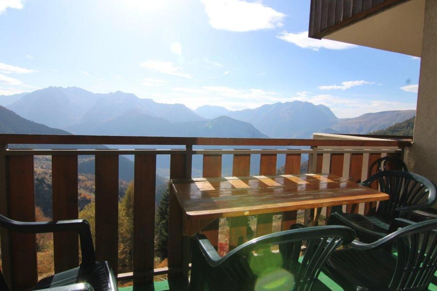 Wynajem na narty Apartament 2 pokojowy z alkową 4 osoby (201) - Résidence Vue et Soleil - Alpe d'Huez - Taras