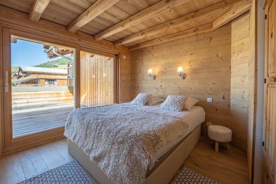 Skiverleih Wohnung 3 Mezzanine Zimmer 6 Leute (303) - Zodiaque - Alpe d'Huez - Schlafzimmer