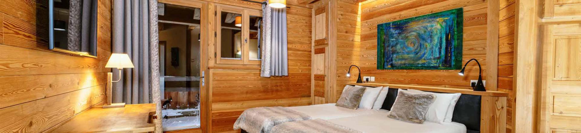 Rent in ski resort Chalet Bouquetin - Alpe d'Huez - Bedroom