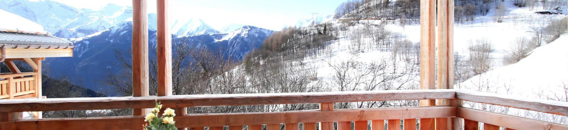 Rent in ski resort Chalet de Louis - Alpe d'Huez - Winter outside