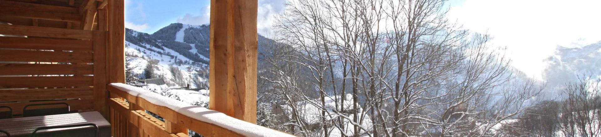 Wynajem na narty Chalet Nuance de Gris - Alpe d'Huez - Zima na zewnątrz