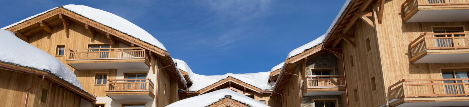 Location au ski Résidence le Cristal de l'Alpe - Alpe d'Huez - Extérieur hiver