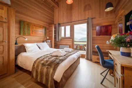 Аренда на лыжном курорте Chalet Bouquetin - Alpe d'Huez - Двухспальная кровать