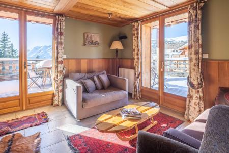 Ski verhuur Chalet 9 kamers 15 personen - Chalet Dauphin - Alpe d'Huez - Woonkamer