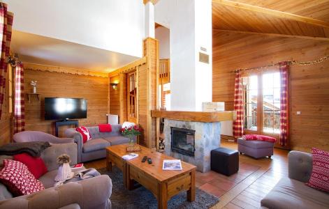 Rent in ski resort Chalet Diane - Alpe d'Huez - Living room