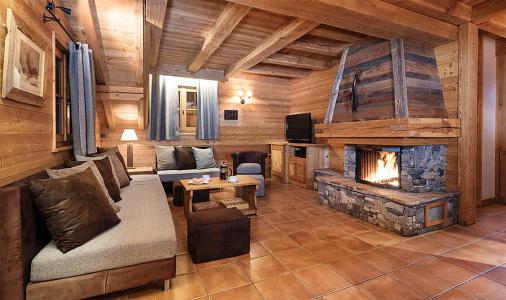 Rent in ski resort Chalet Ecureuil - Alpe d'Huez - Living room