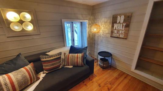 Ski verhuur Chalet le Vieux Logis - Alpe d'Huez - Zitbank