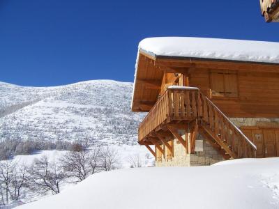 Urlaub in den Bergen Chalet les Sapins - Alpe d'Huez - Draußen im Winter