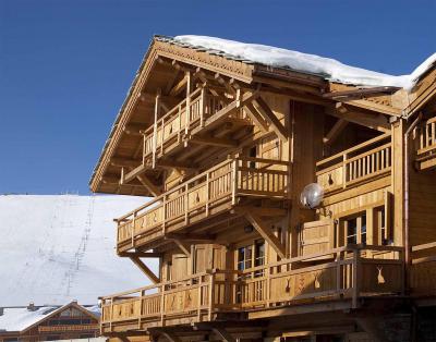 Аренда жилья Alpe d'Huez : Chalet Lièvre Blanc зима