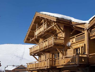 Location au ski Chalet Lièvre Blanc - Alpe d'Huez - Extérieur hiver