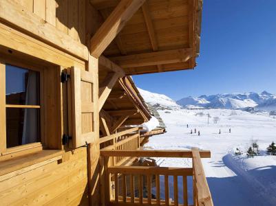 Vakantie in de bergen Chalet Marmotte - Alpe d'Huez - Buiten winter