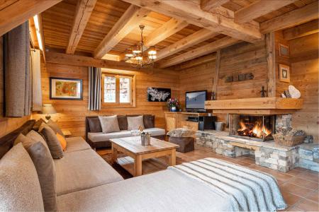 Rent in ski resort Chalet Marmotte - Alpe d'Huez - Living room