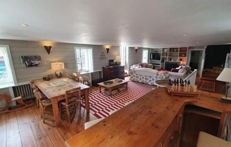 Rent in ski resort 9 room chalet 15 people - Chalet Vieux Logis - Alpe d'Huez - Living room