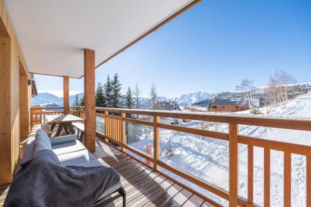 Soggiorno sugli sci Appartamento 4 stanze per 8 persone (B22) - Hameau de Clotaire - Alpe d'Huez - Esteriore inverno