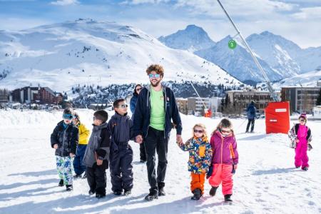 Аренда на лыжном курорте Hôtel Club MMV les Bergers - Alpe d'Huez - зимой под открытым небом