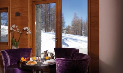 Rent in ski resort L'Alpenrose Lagrange - Alpe d'Huez - Living room