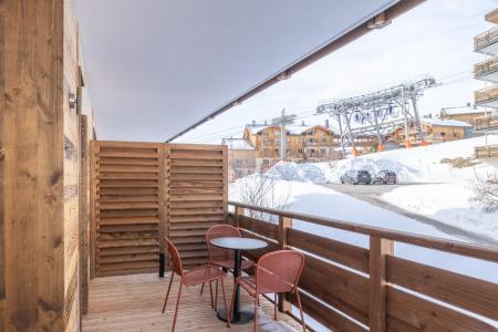 Rent in ski resort 3 room apartment cabin 6 people (306) - La Belle Aurore - Alpe d'Huez - Winter outside