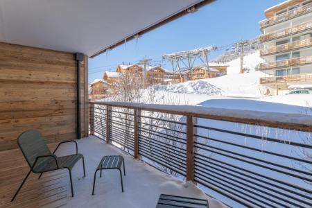 Rent in ski resort 2 room apartment sleeping corner 5 people (304) - La Belle Aurore - Alpe d'Huez - Winter outside