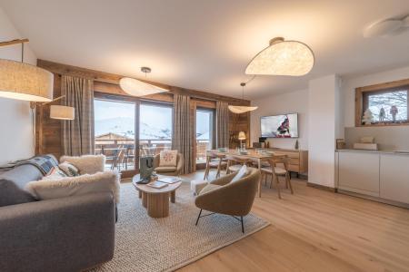 Location au ski Appartement 3 pièces cabine 6 personnes (202) - La Belle Aurore - Alpe d'Huez - Séjour