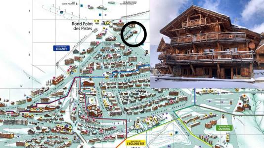 Location au ski Chalet 8 pièces 15 personnes - Le Chalet Loup - Alpe d'Huez - Plan