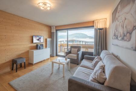 Rent in ski resort 3 room apartment 2-4 people (15) - Le Soleneige - Alpe d'Huez - Living room