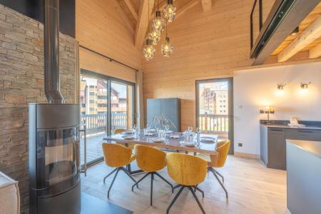 Soggiorno sugli sci Appartamento su due piani 5 stanze per 8 persone (A301) - Les Chalets du Golf - Alpe d'Huez - Soggiorno