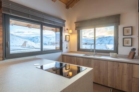 Location au ski Chalet 6 pièces 12 personnes (Torino) - Les Coteaux de l'Altiport II - Alpe d'Huez - Cuisine