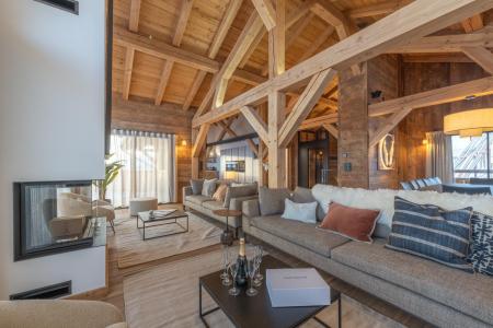 Location au ski Chalet 6 pièces 12 personnes (Torino) - Les Coteaux de l'Altiport II - Alpe d'Huez - Séjour