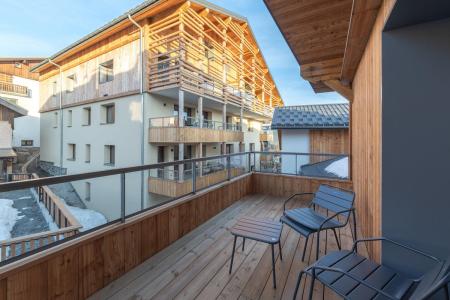 Wynajem na narty Apartament 2 pokojowy 4 osób (C402BIS) - Les Fermes de l'Alpe - Alpe d'Huez - Zima na zewnątrz