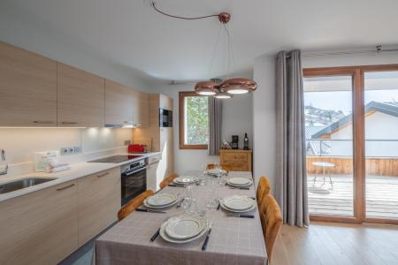 Аренда на лыжном курорте Апартаменты 3 комнат 5 чел. (A102) - Les Fermes de l'Alpe - Alpe d'Huez