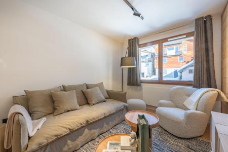 Skiverleih 2-Zimmer-Appartment für 4 Personen (C402) - Les Fermes de l'Alpe - C - Alpe d'Huez - Wohnzimmer