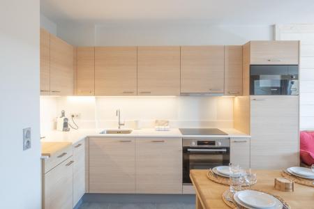 Alquiler al esquí Apartamento cabina 2 piezas para 4 personas (C206) - Les Fermes de l'Alpe - C - Alpe d'Huez - Kitchenette