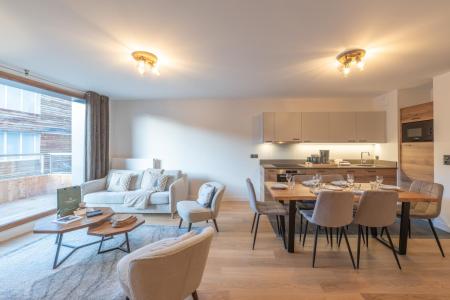 Skiverleih 4 Zimmer Maisonettewohnung für 6 Personen (D301) - Les Fermes de l'Alpe - D - Alpe d'Huez - Wohnzimmer