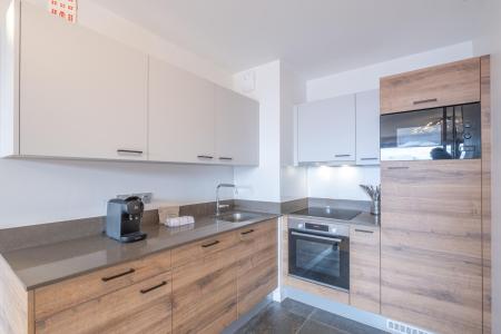 Wynajem na narty Apartament 4 pokojowy kabina 8 osób (D206) - Les Fermes de l'Alpe - D - Alpe d'Huez - Aneks kuchenny