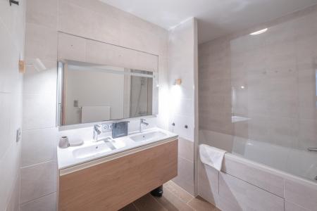 Location au ski Appartement duplex 4 pièces cabine 8 personnes (D303) - Les Fermes de l'Alpe - D - Alpe d'Huez - Salle de bain