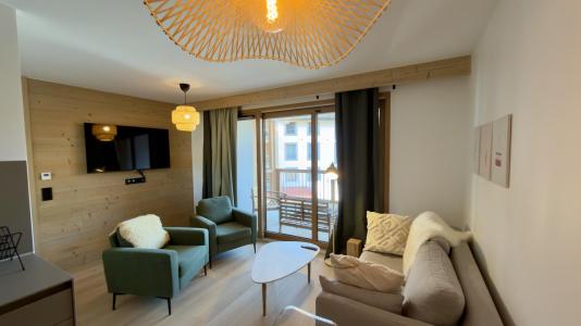 Skiverleih 2-Zimmer-Holzhütte für 4 Personen (35) - Phoenix A - Alpe d'Huez - Wohnzimmer