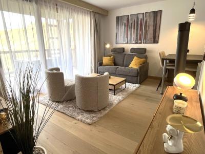 Wynajem na narty Apartament 2 pokojowy kabina 4 osób (A45) - Phoenix A - Alpe d'Huez - Pokój gościnny