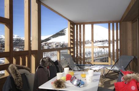 Skiverleih 3-Zimmer-Holzhütte für 6 Personen (B06) - PHOENIX B - Alpe d'Huez