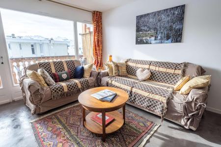 Rent in ski resort 2 room apartment cabin 4 people (D2) - Résidence Aramis - Alpe d'Huez - Living room