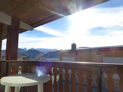 Alquiler al esquí Estudio -espacio montaña- para 4 personas (C3) - Résidence l'Athos - Alpe d'Huez - Terraza