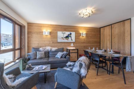 Rent in ski resort 4 room triplex apartment 6 people (B21) - Résidence l'Expression - Alpe d'Huez - Living room
