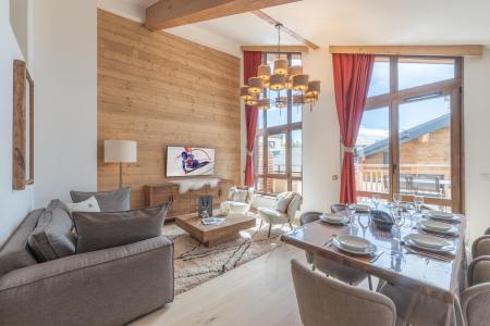 Rent in ski resort 4 room triplex apartment 6 people (E32) - Résidence l'Expression - Alpe d'Huez - Living room