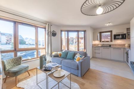 Wynajem na narty Apartament 4 pokojowy 6 osób (B22) - Résidence l'Expression - Alpe d'Huez - Pokój gościnny