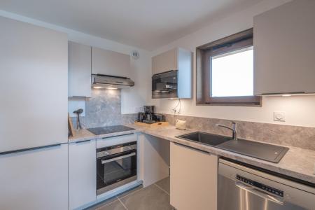 Rent in ski resort Apartment 3 rooms duplex 4 pax (C11) - Résidence l'Expression - Alpe d'Huez - Kitchen