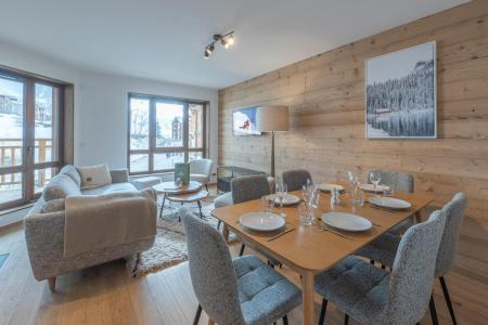 Rent in ski resort Apartment 3 rooms duplex 4 pax (C11) - Résidence l'Expression - Alpe d'Huez - Living room