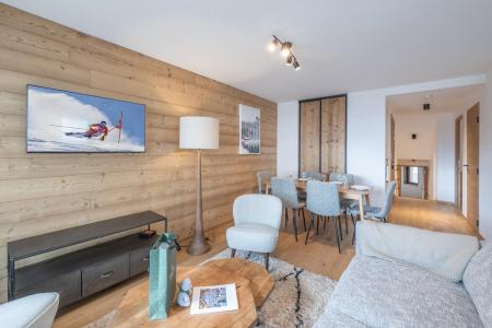 Rent in ski resort Apartment 3 rooms duplex 4 pax (C11) - Résidence l'Expression - Alpe d'Huez - Living room