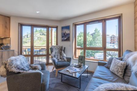 Skiverleih Triplex Wohnung 4 Zimmer 6 Personen (B21) - Résidence l'Expression - Alpe d'Huez - Wohnzimmer