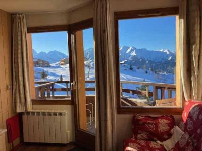 Rent in ski resort 2 room apartment sleeping corner 6 people (406) - Résidence l'Ours Blanc - Alpe d'Huez - Living room