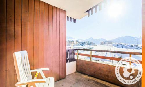 Location au ski Studio 5 personnes (Confort 28m²-4) - Résidence l'Ours Blanc - Maeva Home - Alpe d'Huez - Extérieur hiver